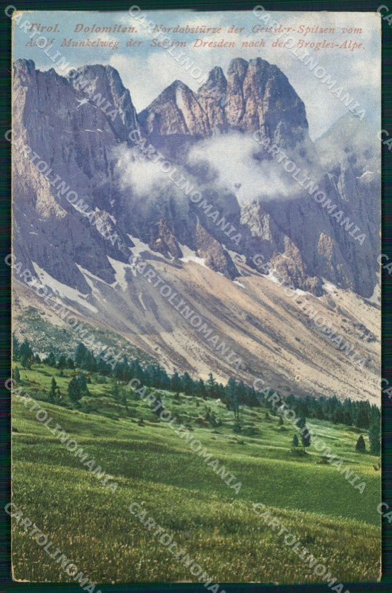 Bolzano Selva di Val Gardena Gruppo Dolomiti cartolina MX4089 – fronte