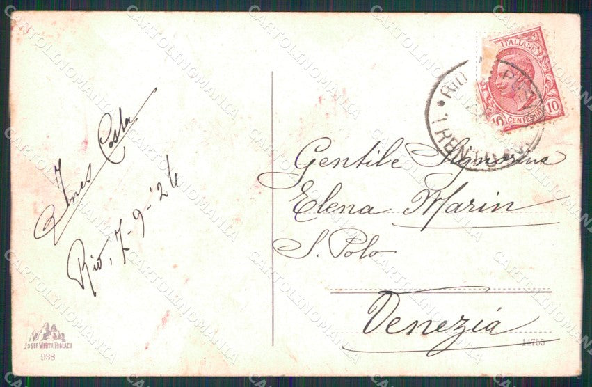 Bolzano Rio di Pusteria Castello di Rodengo cartolina MX4090 – retro
