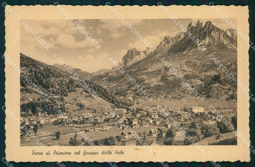Trento San Martino di Castrozza Primiero Gruppo delle Pale cartolina MX4104 – fronte
