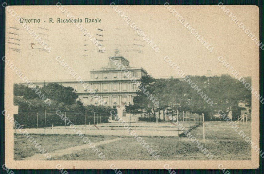 Livorno Città Accademia Navale cartolina MX4110 – fronte
