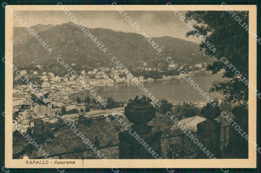 Genova Rapallo Veduta Generale cartolina MX4116 – fronte