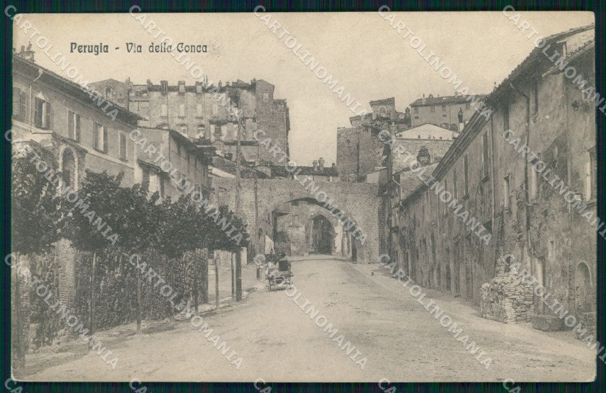 Perugia Città Via della Conca Alterocca 9873 cartolina MX4134 – fronte