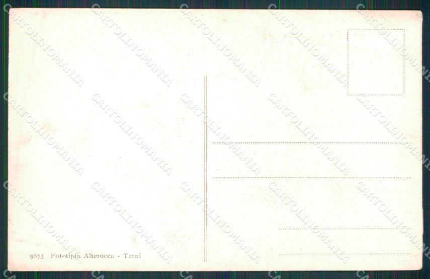 Perugia Città Via della Conca Alterocca 9873 cartolina MX4134 – retro