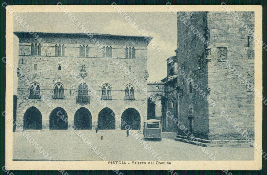 Pistoia Città Palazzo del Comune cartolina MX4146 – fronte