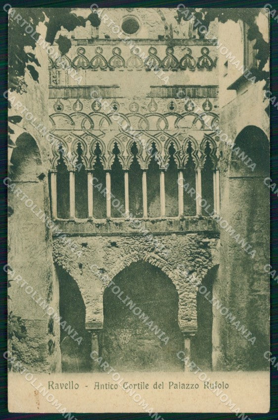 Salerno Ravello Palazzo Rufolo Antico Cortile cartolina MX4157 – fronte