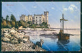 Trieste Città Castello Miramare Barca cartolina MX4162 – fronte