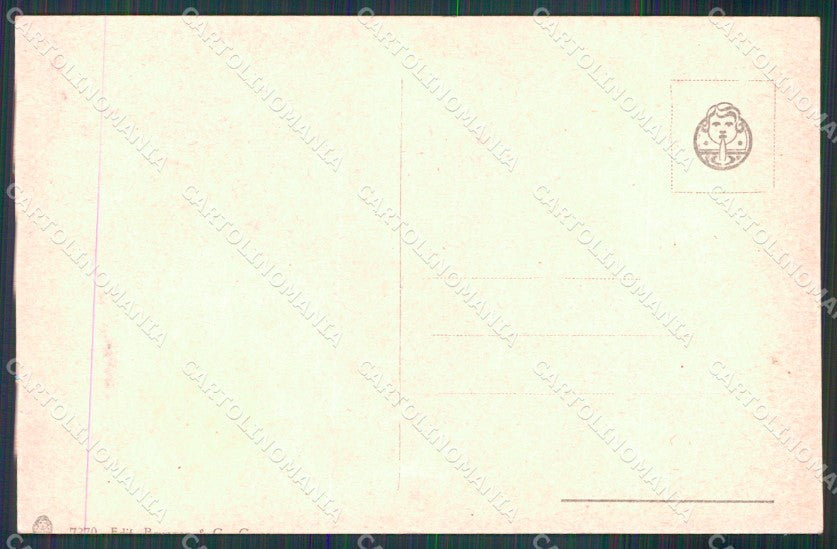 Genova Rapallo Ponte Romano Brunner 7270 cartolina MX4170 – retro