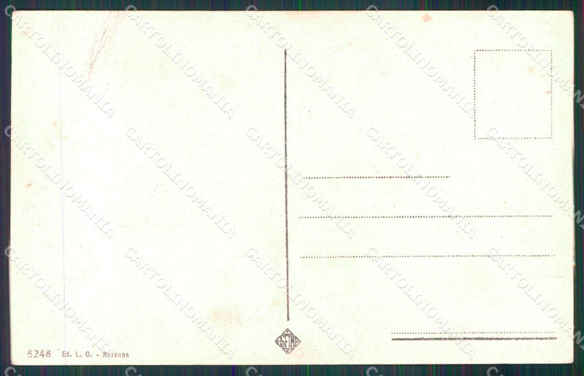 Ravenna Città Pineta di Classe PIEGA cartolina MX4171 – retro