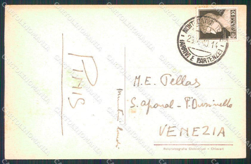 Pistoia Montecatini Terme Stabilimento Excelsior cartolina MX4185 – retro