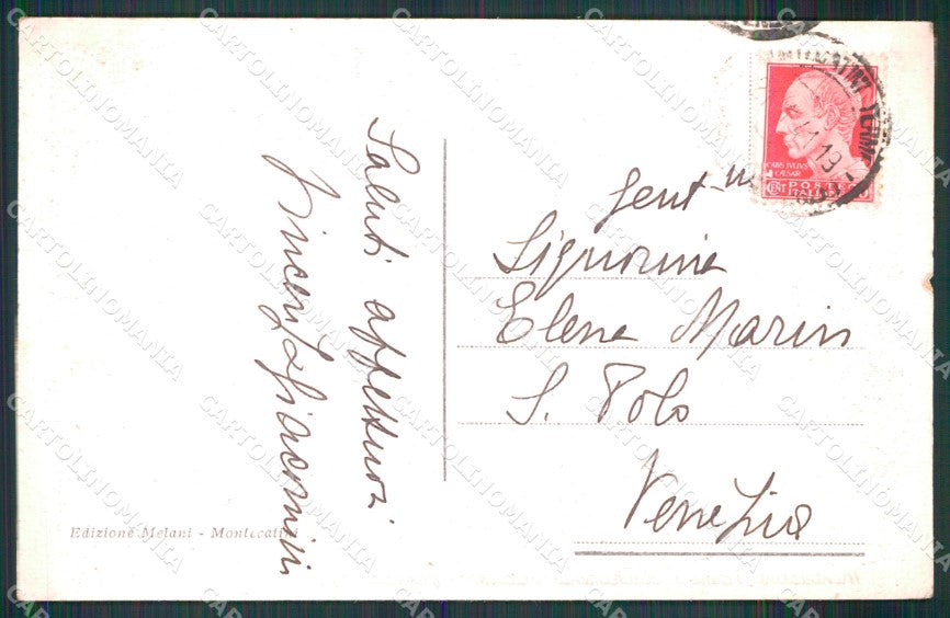 Pistoia Montecatini Terme Stabilimento Tettuccio Facciata cartolina MX4188 – retro