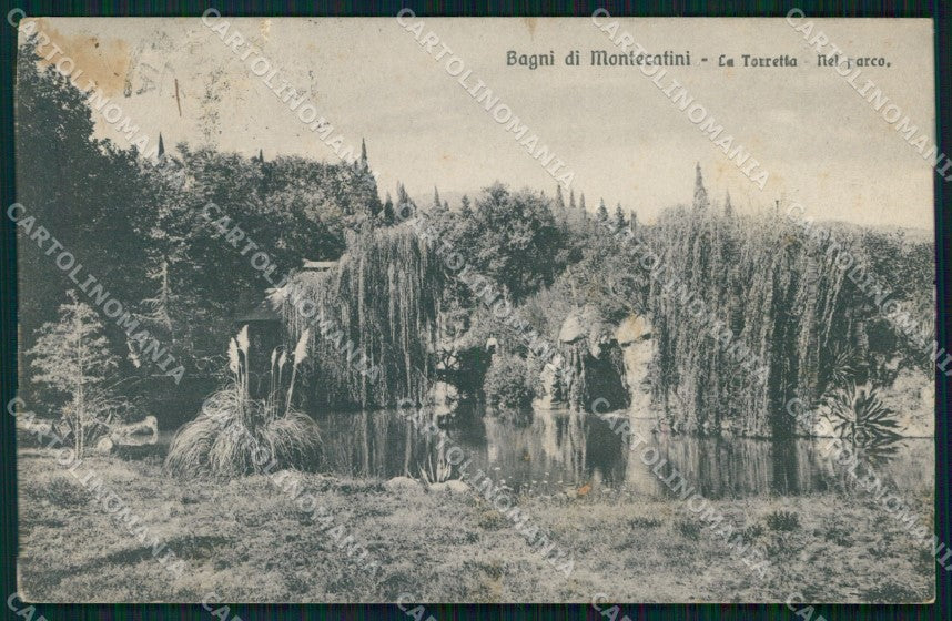 Pistoia Montecatini Terme Torretta Parco Brunner 5048 cartolina MX4195 – fronte
