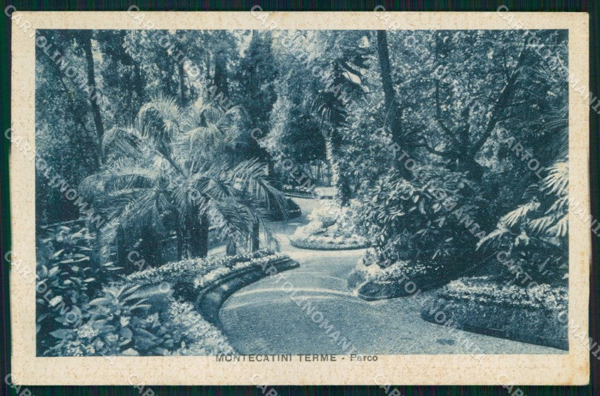 Pistoia Montecatini Terme Parco cartolina MX4197 – fronte