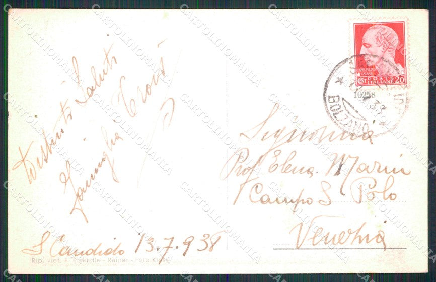 Bolzano San Candido Alta Pusteria Panorama cartolina MX4210 – retro