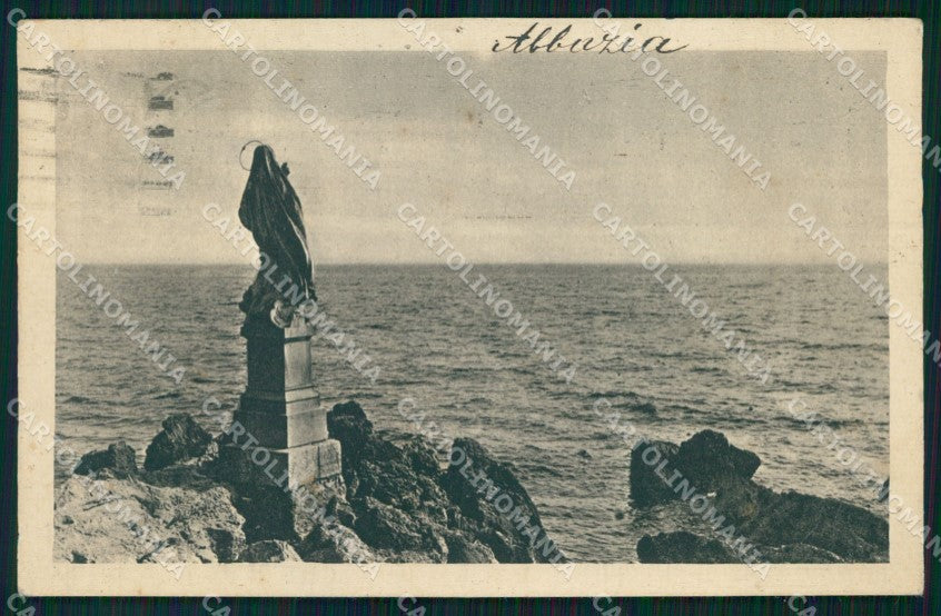 Croatia Croazia Opatija Abbazia Veduta del Mare cartolina MX4214 – fronte