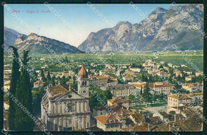 Trento Arco Lago di Garda Veduta Generale cartolina MX4232 – fronte