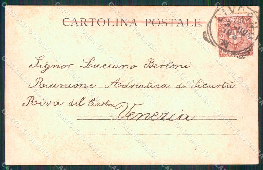 Livorno Città Saluto da Stabilimento Balneare Pancaldi cartolina MX4250 – retro