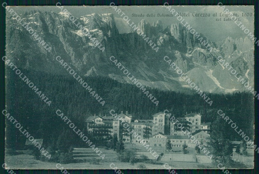 Bolzano Nova Levante Hotel Carezza Lago Latemar Franzl 307 40 cartolina MX4252 – fronte