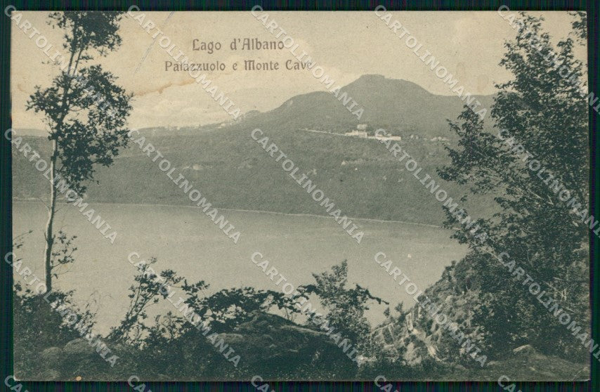 Firenze Palazzuolo sul Senio Lago d'Albano Monte Cave cartolina MX4255 – fronte