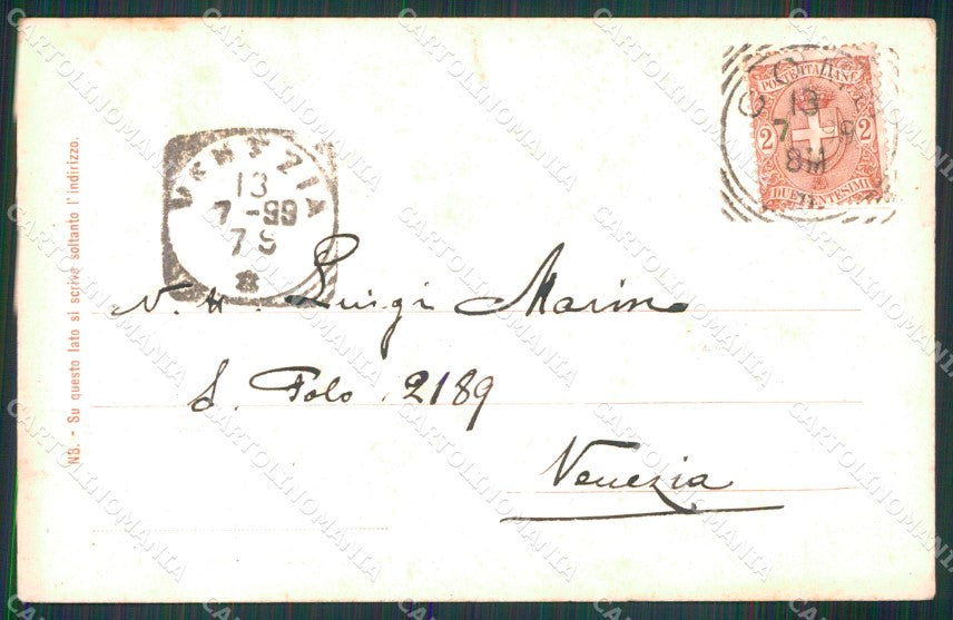 Como Città Grotta Villa Serbelloni Modiano 1052 cartolina MX4261 – retro