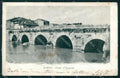 Rimini Città Ponte d'Augusto ABRASA cartolina MX4274 – fronte
