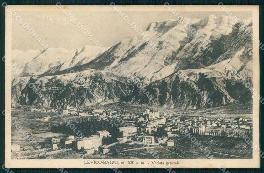 Trento Levico Terme Veduta Generale cartolina MX4282 – fronte