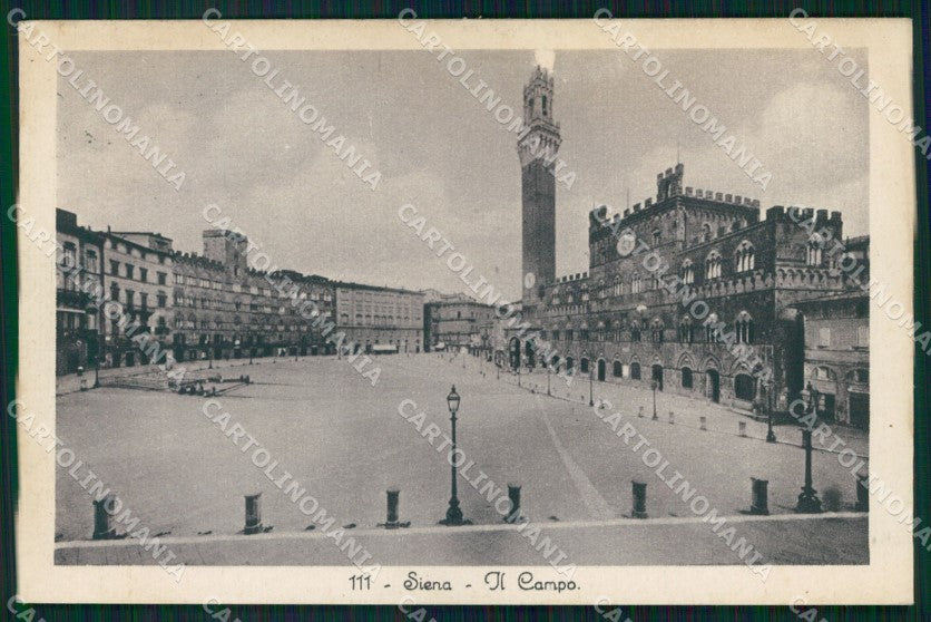 Siena Città Campo cartolina MX4284 – fronte