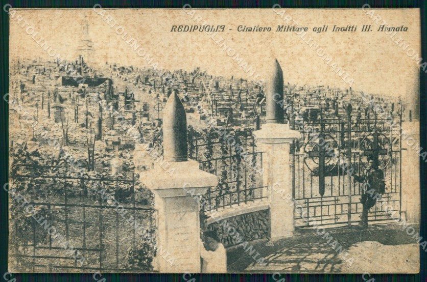 Gorizia Redipuglia Cimitero Militare Invitti III Armata cartolina MX4296 – fronte