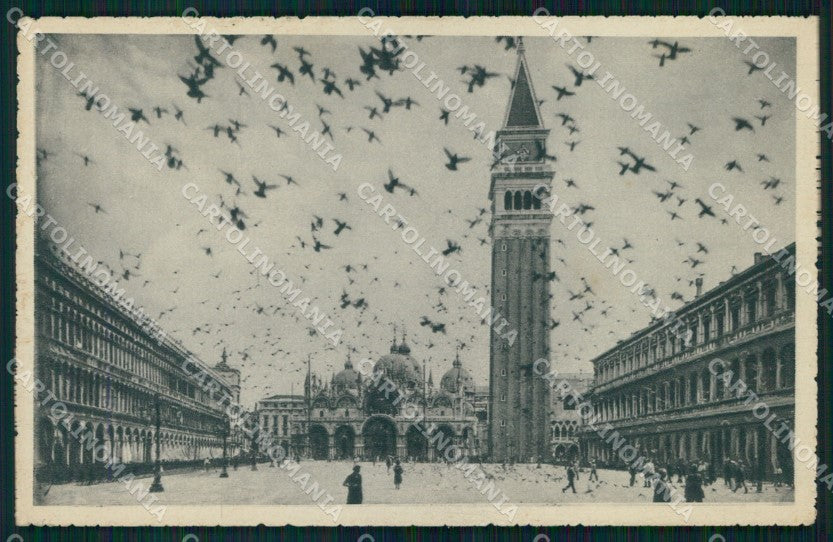 Venezia Città Piazza San Marco Campanile cartolina MX4316 – fronte