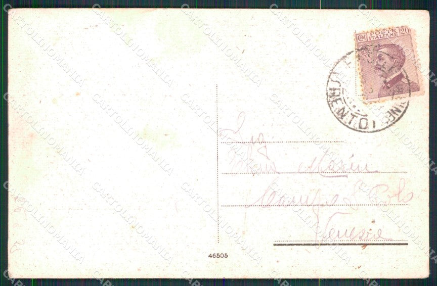 Trento Baselga di Piné Santuario Monumento Cristo Redentore cartolina MX4321 – retro
