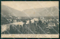 Vicenza Bassano del Grappa Veduta Brenta dal Castello Ezzelini cartolina MX4324 – fronte