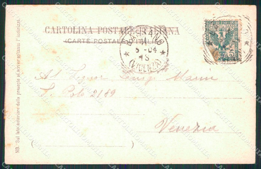 Vicenza Bassano del Grappa Veduta Brenta dal Castello Ezzelini cartolina MX4324 – retro