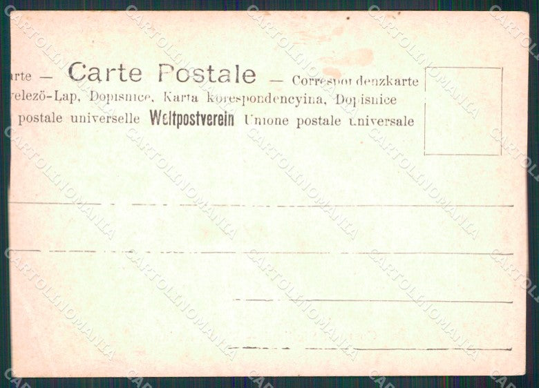 Catania Città Costumi Siciliani RIFILATA PIEGHINE cartolina MX4331 – retro
