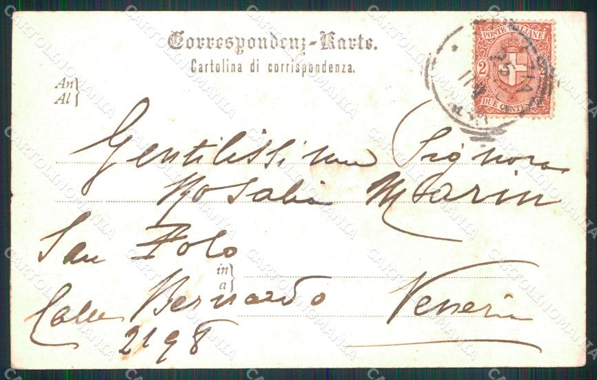 Trento Lavarone Primiera Galleria Stengel 5447 cartolina MX4338 – retro