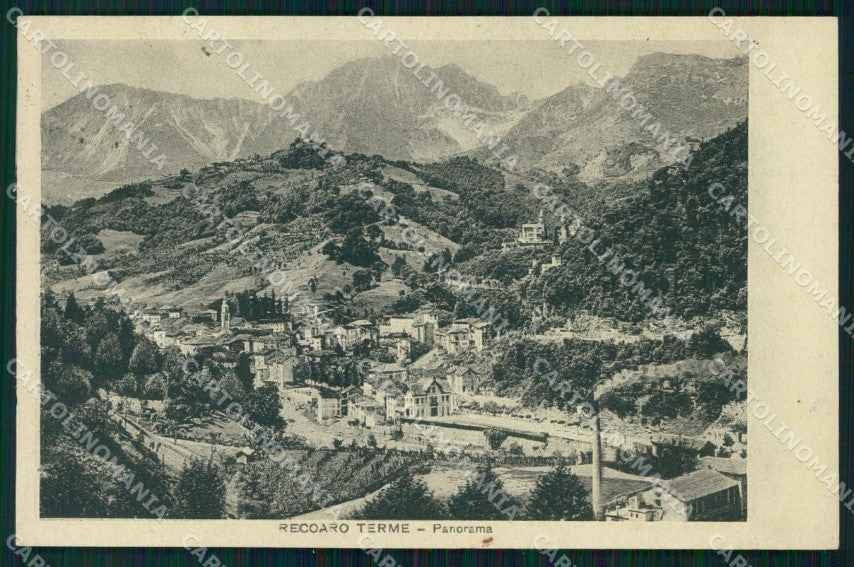 Vicenza Recoaro Terme Veduta Generale cartolina MX4361 – fronte