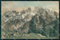 Belluno Cortina d'Ampezzo Monte Cristallo Stengel 2776 cartolina MX4375 – fronte