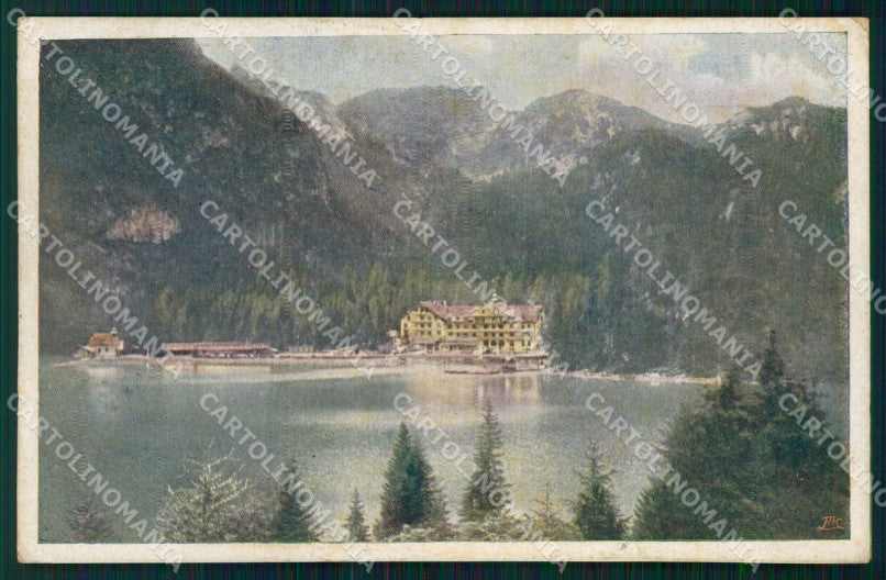 Bolzano Villabassa Hotel Lago Braies Pusteria cartolina MX4401 – fronte
