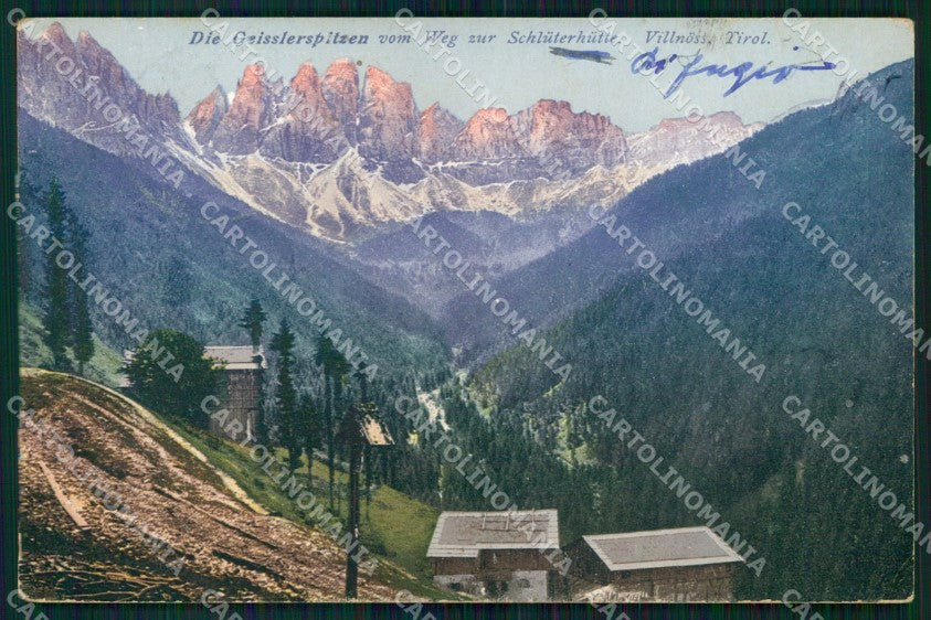Bolzano Selva di Val Gardena Gruppo Sella Dolomiti cartolina MX4426 – fronte