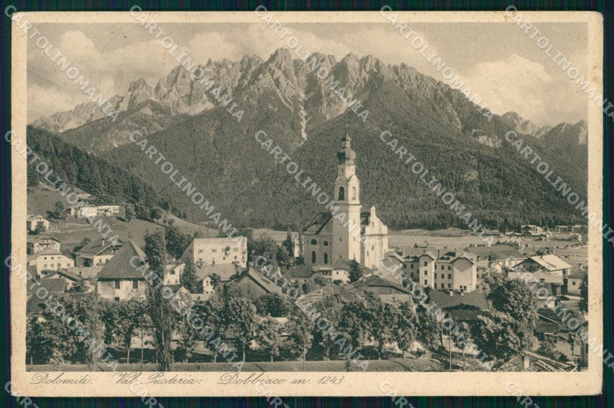 Bolzano Dobbiaco Veduta Generale Val Pusteria Franzl cartolina MX4447 – fronte