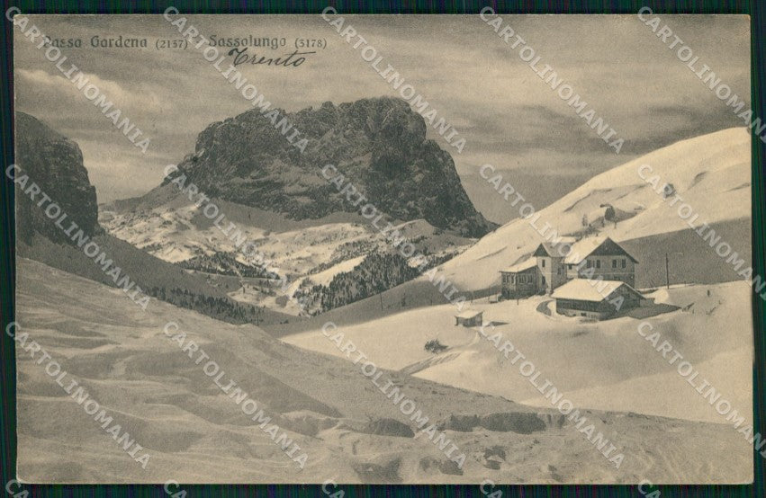 Bolzano Corvara in Badia Passo Gardena Brunner 346 cartolina MX4452 – fronte