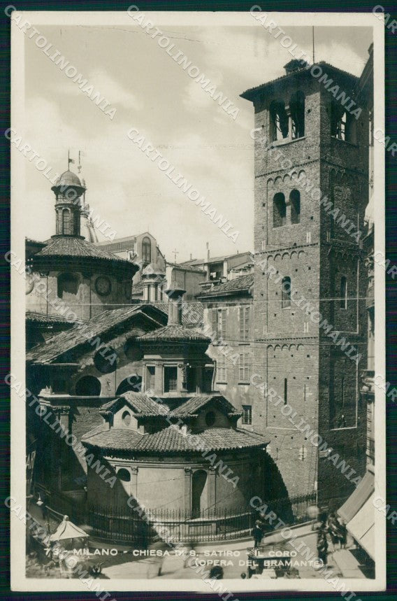Milano Città Chiesa San Satiro Coro Foto cartolina MX4472 – fronte