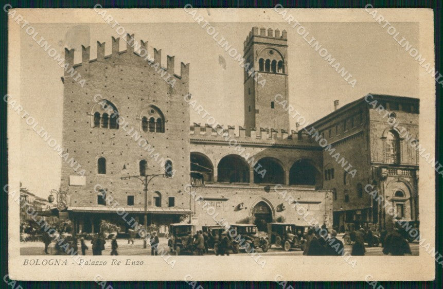 Bologna Città Palazzo Re Enzo cartolina MX4473 – fronte