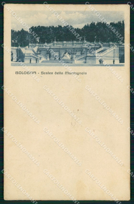 Bologna Città Montagnola Scalinate cartolina MX4505 – fronte