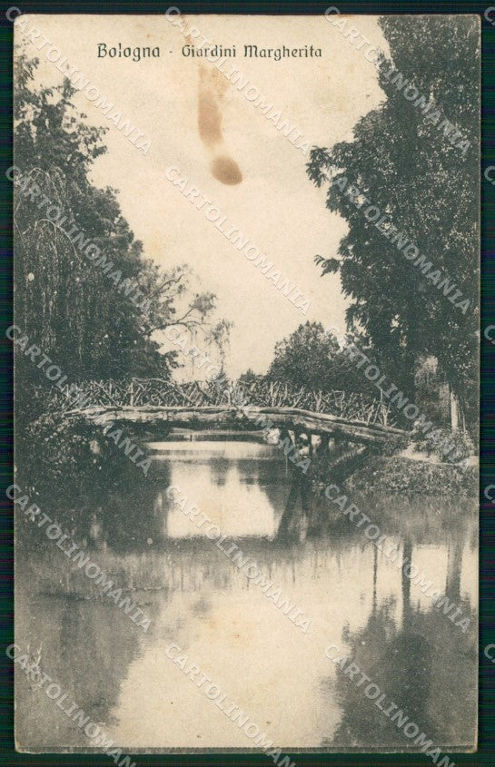 Bologna Città Giardini Margherita Laghetto cartolina MX4507 – fronte