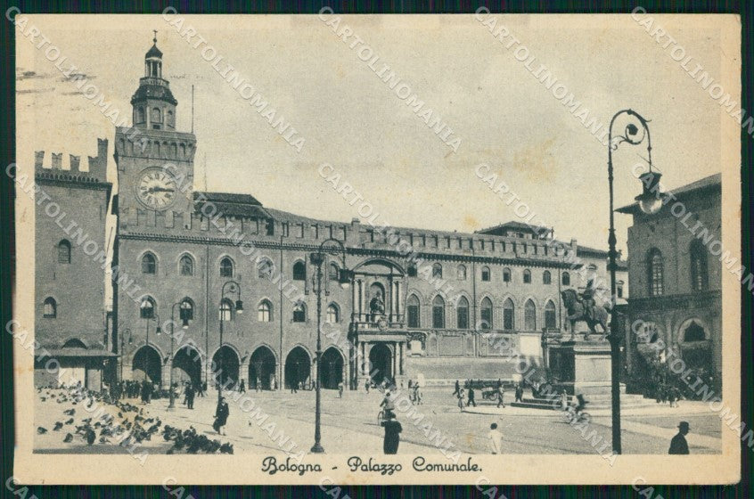 Bologna Città Palazzo Comunale cartolina MX4509 – fronte