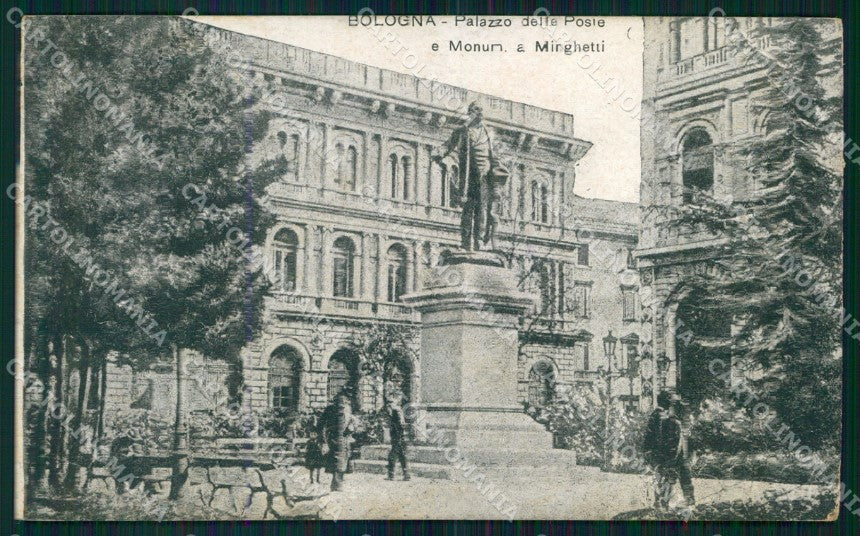 Bologna Città Palazzo Poste Monumento Minghetti cartolina MX4510 – fronte