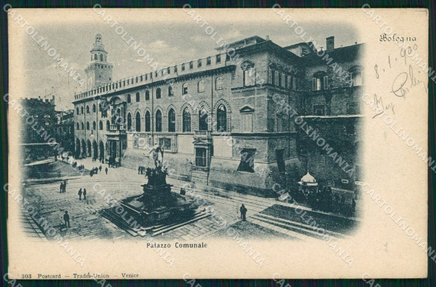 Bologna Città Palazzo Comunale cartolina MX4520 – fronte