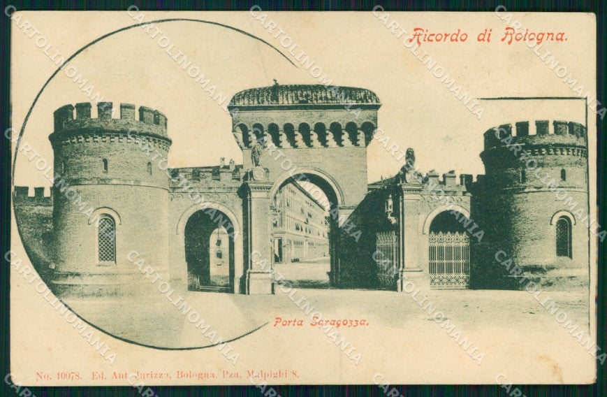 Bologna Città Ricordo di Porta Saragozza cartolina MX4529 – fronte