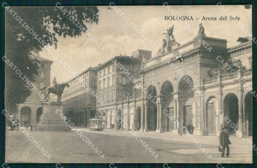 Bologna Città Arena del Sole Tram cartolina MX4544 – fronte