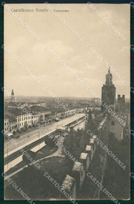 Treviso Castelfranco Veneto Veduta Generale cartolina MX4583 – fronte