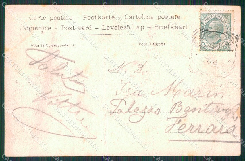 Padova Teolo Chiesa di Praglia MACCHIE cartolina MX4592 – retro